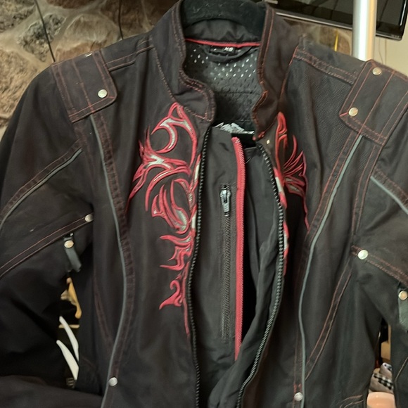 Ladies vintage Harley Davidson biker jacket. Size XS - Picture 6 of 7